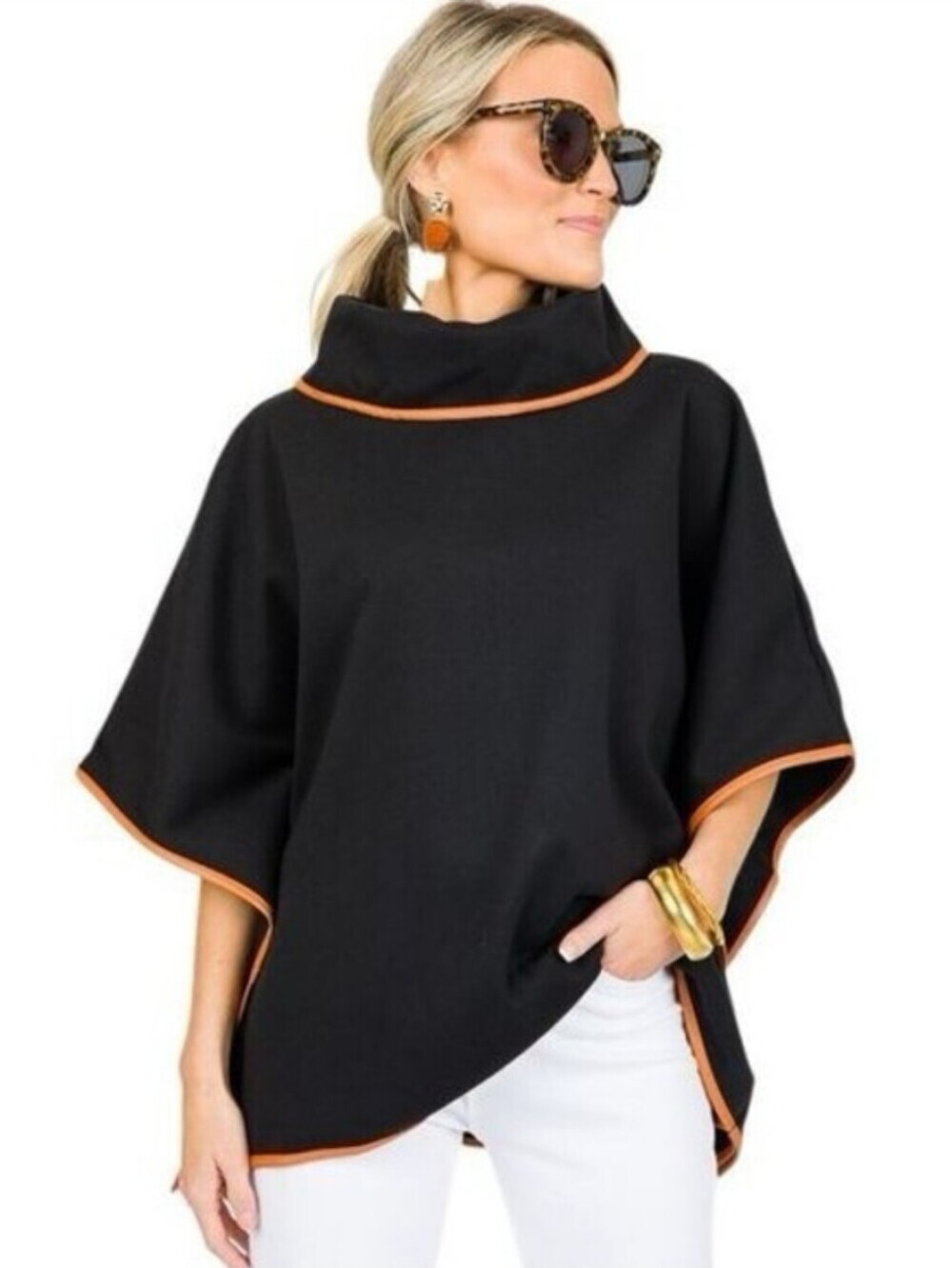 NEW Tuckernuck Piper Funnel Neck Collar Poncho